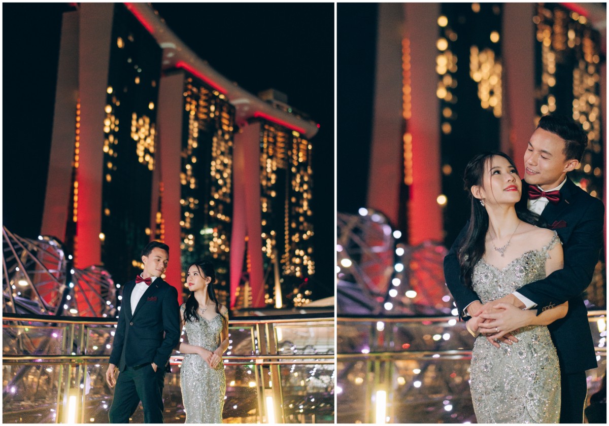 Singapore Pre-Wedding Photoshoot At National Museum, Changi Jewel And MBS  by Michael on OneThreeOneFour 25
