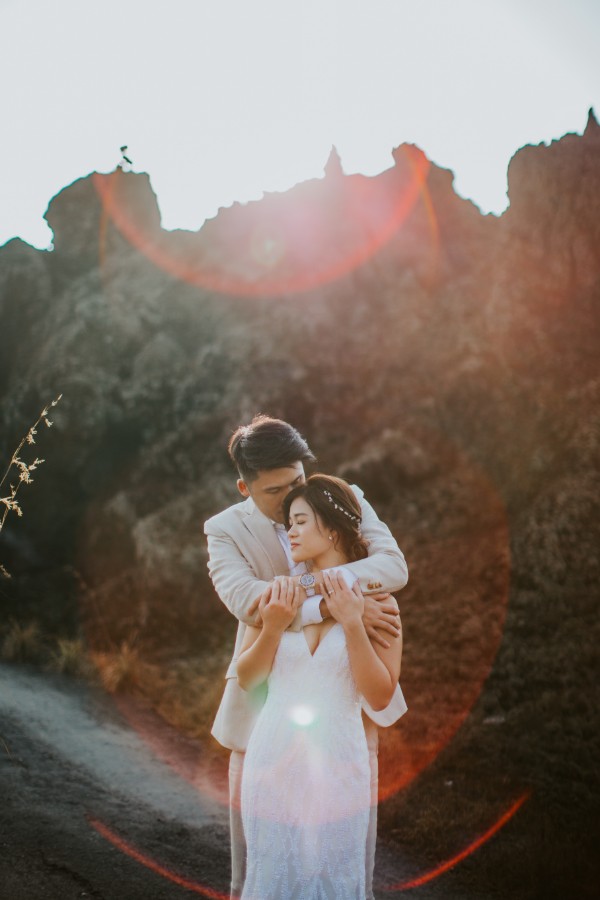 YY&A: Retro 50s themed pre-wedding shoot at Bali Cosmic Diner, Mount Batur Lava fields, forest and Mengening beach by Cahya on OneThreeOneFour 14
