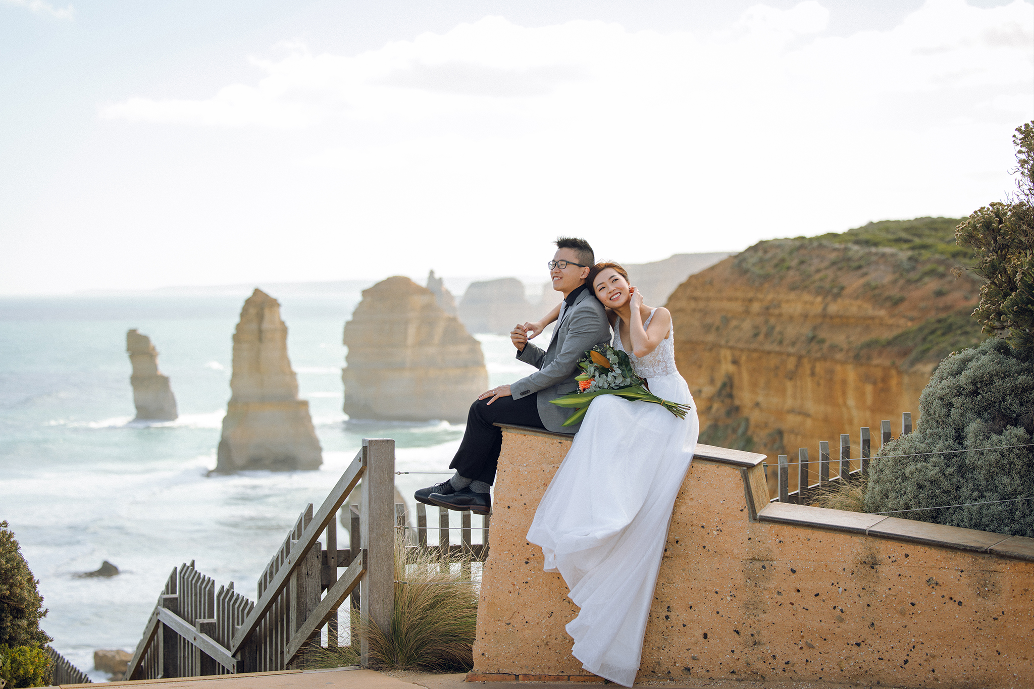 澳洲大洋路婚紗拍攝 十二使徒岩和阿德湖峽 by Freddie on OneThreeOneFour 7