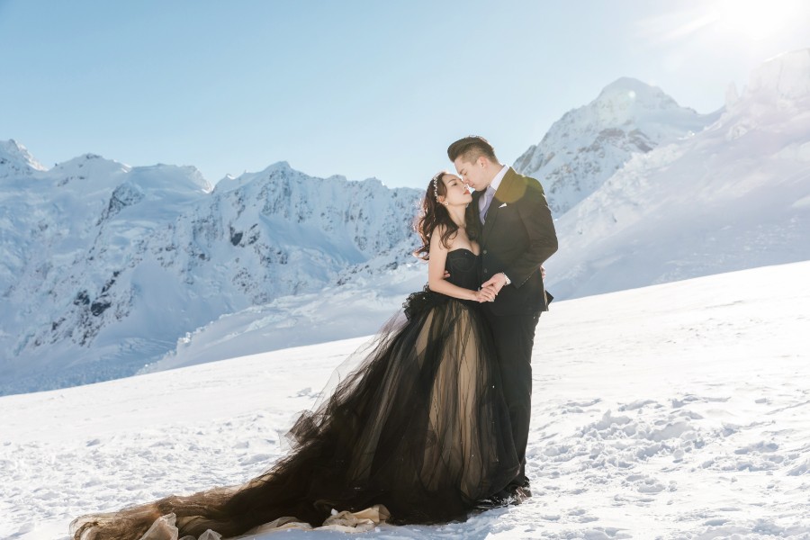 紐西蘭婚紗拍攝 - 庫克山冰川 by Fei on OneThreeOneFour 44