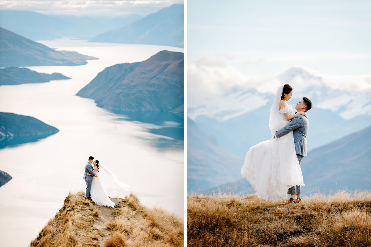 New Zealand Pre-Wedding 3-Days Photoshoot with Coromandel Peak, Mount Cook National Park, Arrowtown and Starry Night by Fei on OneThreeOneFour 6