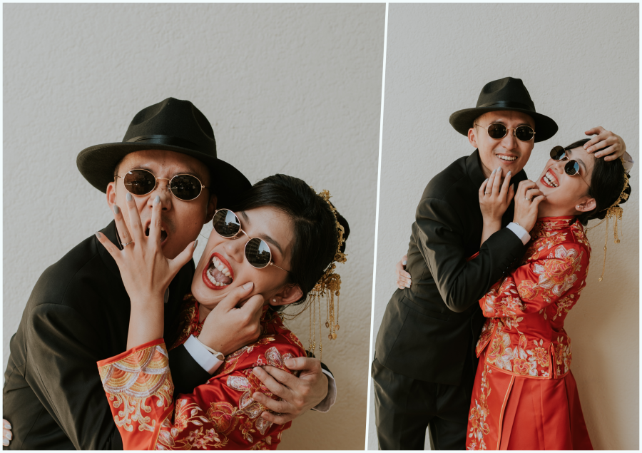 Retro Oriental Pre Wedding Photoshoot In Kuala Lumpur Petaling Street by Yan on OneThreeOneFour 30