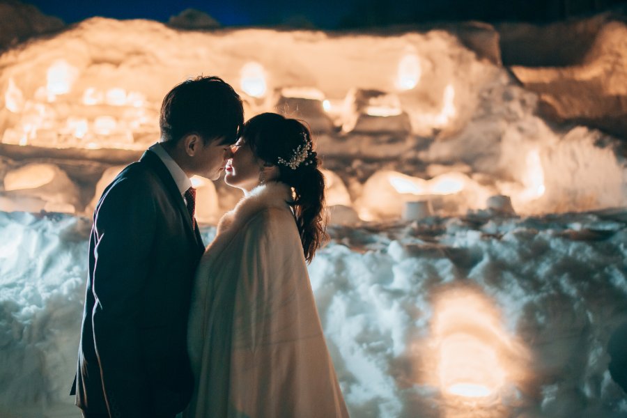 H&V: Snowy pre-wedding in Hokkaido by Kuma on OneThreeOneFour 25