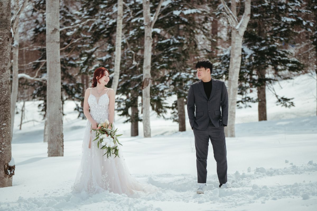 Hokkaido Winter Photoshoot Hirafu Village Lake Toya Niseko Horse Hilton Niseko Village by Kuma on OneThreeOneFour 3