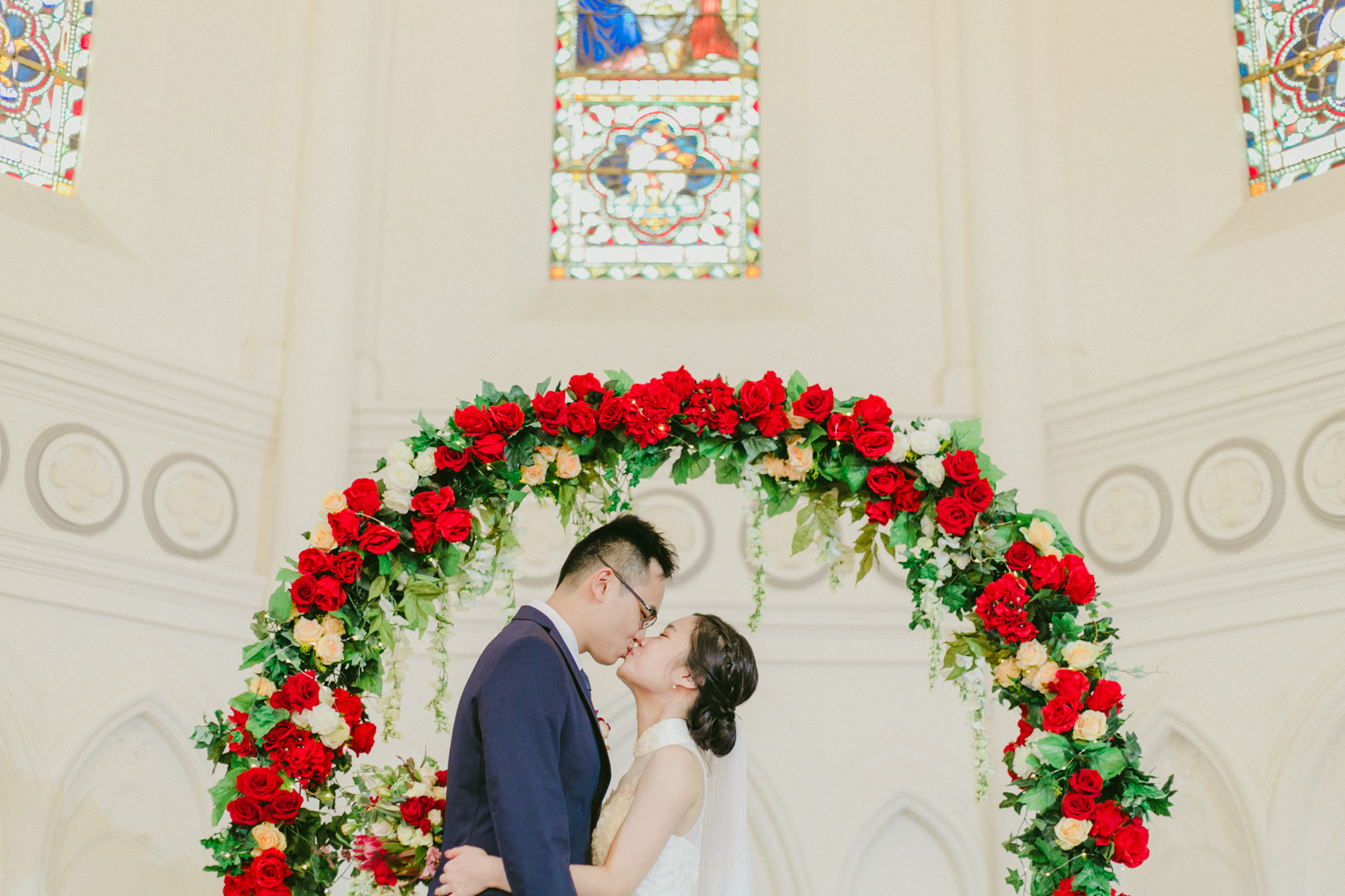 Singapore Wedding Day Photography In Cathedral by Yeo on OneThreeOneFour 27