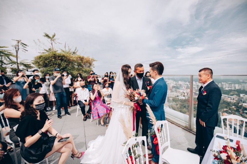 J&ZH: Singapore Wedding day at 1-altitude Bar by Cheng on OneThreeOneFour 24