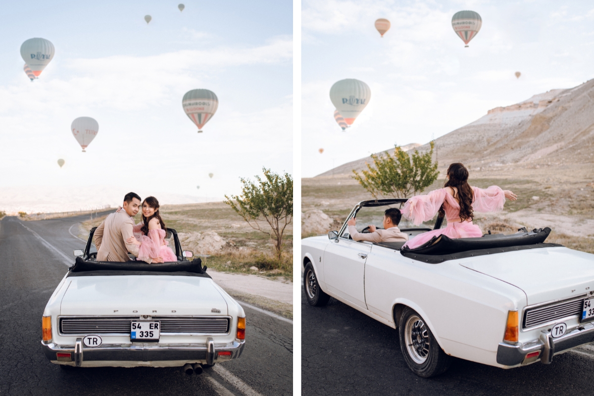 Cappadocia Pre-Wedding Photoshoot Hot Air Balloons Pasabag Valley Slot Canyon Carpet Shop Horse Ranch by Aric on OneThreeOneFour 3