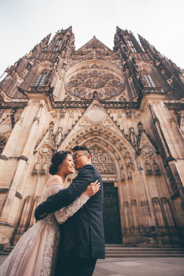 M&B: Prague Fairytale Pre-wedding Photoshoot  by Nika on OneThreeOneFour 26