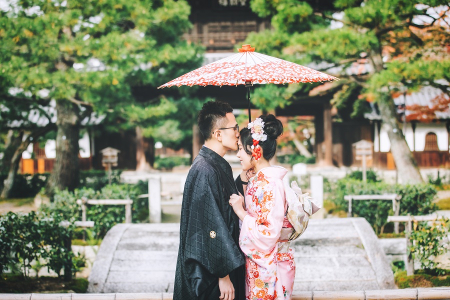 Kyoto Kimono Photoshoot At Shosei-en Garden and Kennin-Ji Temple, Gion District  by Shu Hao  on OneThreeOneFour 20