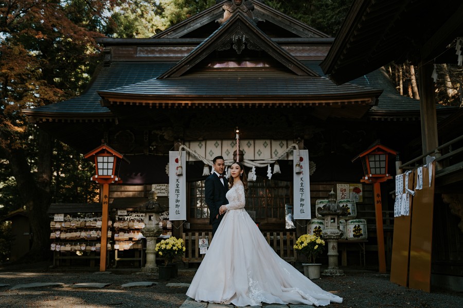 Japan Tokyo and Mt Fuji Pre-wedding Photoshoot  by Ghita on OneThreeOneFour 12