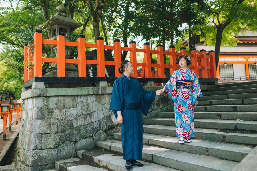 日本京都東山區，法觀寺八坂塔 和服拍攝 by Shu Hao on OneThreeOneFour 92