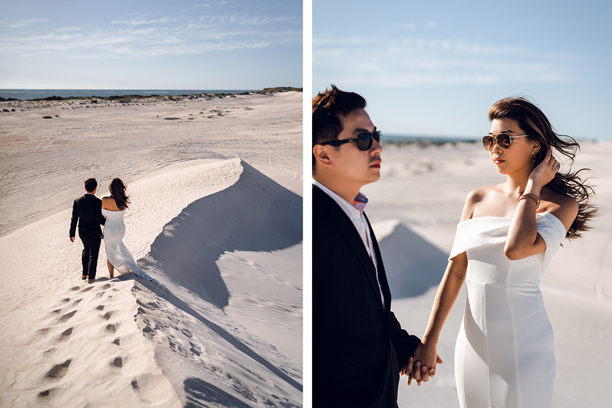 Perth Lancelin Desert & Beach Pre-Wedding Shoot by Jimmy on OneThreeOneFour 5