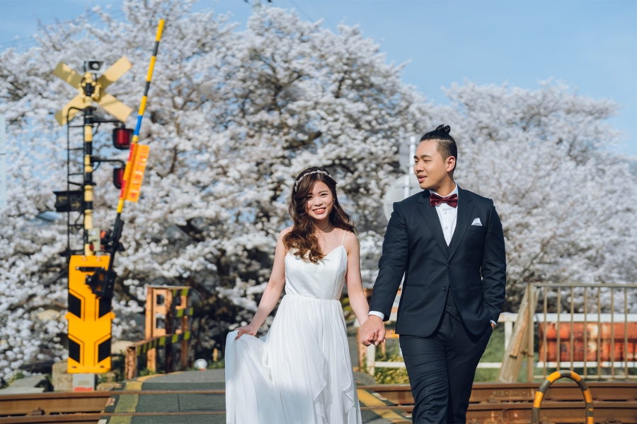 Spring Symphony: Xian Xiong & Samantha's Enchanting Pre-Wedding in Kyoto & Nara by Kinosaki on OneThreeOneFour 8