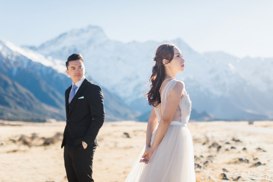 紐西蘭婚紗拍攝 - 庫克山冰川 by Fei on OneThreeOneFour 33