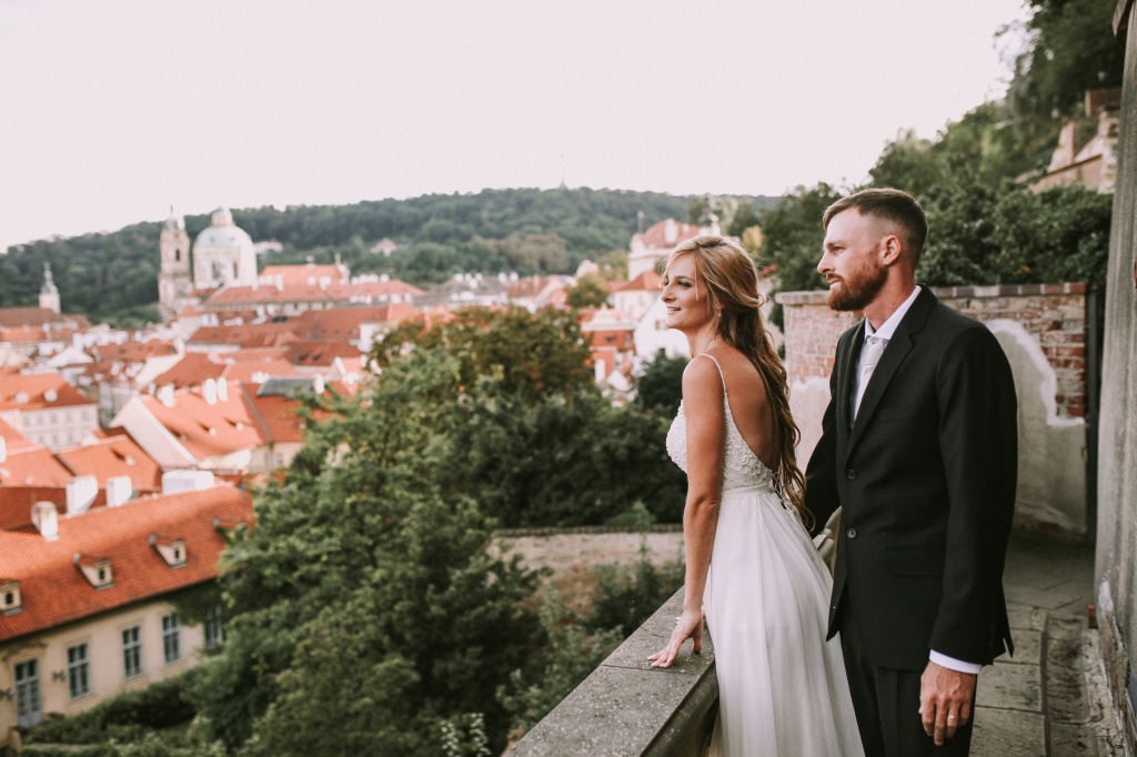 Prague Pre-Wedding Photoshoot At Charles Bridge  by Vickie on OneThreeOneFour 0