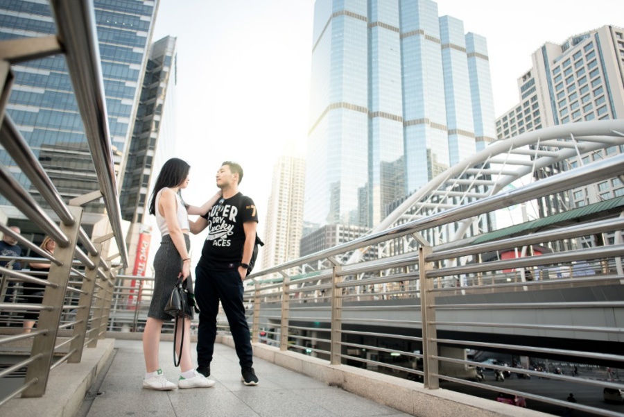 Bangkok Honeymoon Photoshoot At Siam Square And Central World  by Sahrit  on OneThreeOneFour 3