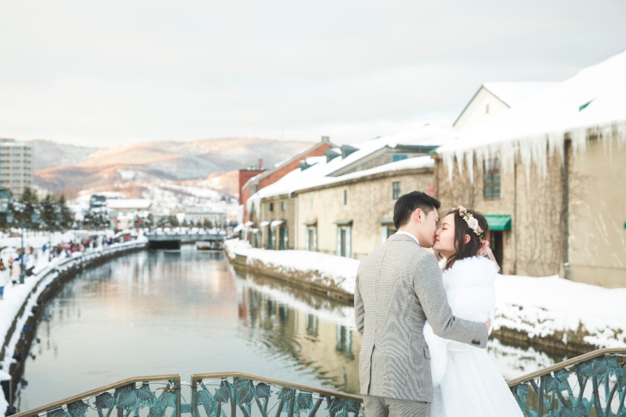 北海道婚紗旅拍路線 - 冬季札幌市和小樽運河拍攝 by Kuma on OneThreeOneFour 26