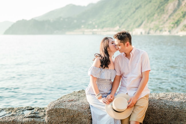 Cinque Terre Engagement Photoshoot by Olga  on OneThreeOneFour 30
