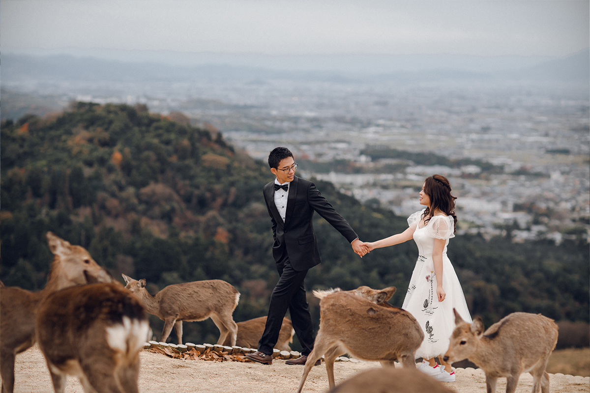 Kyoto & Nara Autumn Pre-Wedding Photoshoot by Kinosaki on OneThreeOneFour 15