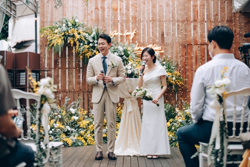S&B: Lovely Wedding at lush venue, Botanico at the Garage, with Korean couple by Cheng on OneThreeOneFour 34