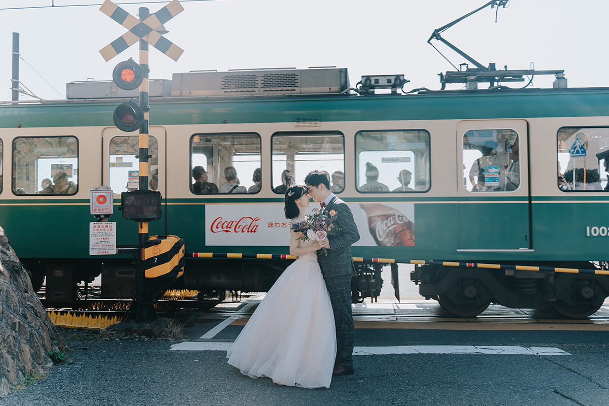 Tokyo Pre-Wedding at Beach & Odaiba Statue of Liberty by Cui Cui on OneThreeOneFour 7