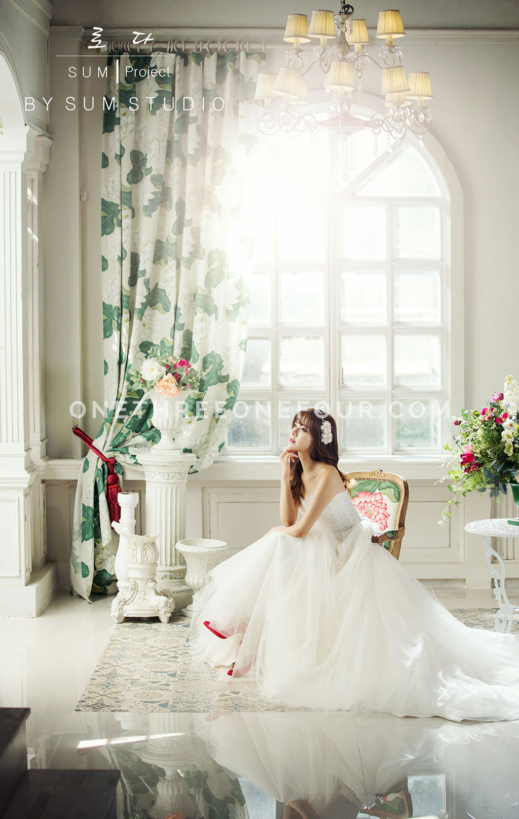 Korean Wedding Photos: Indoor Set (NEW) by SUM Studio on OneThreeOneFour 35