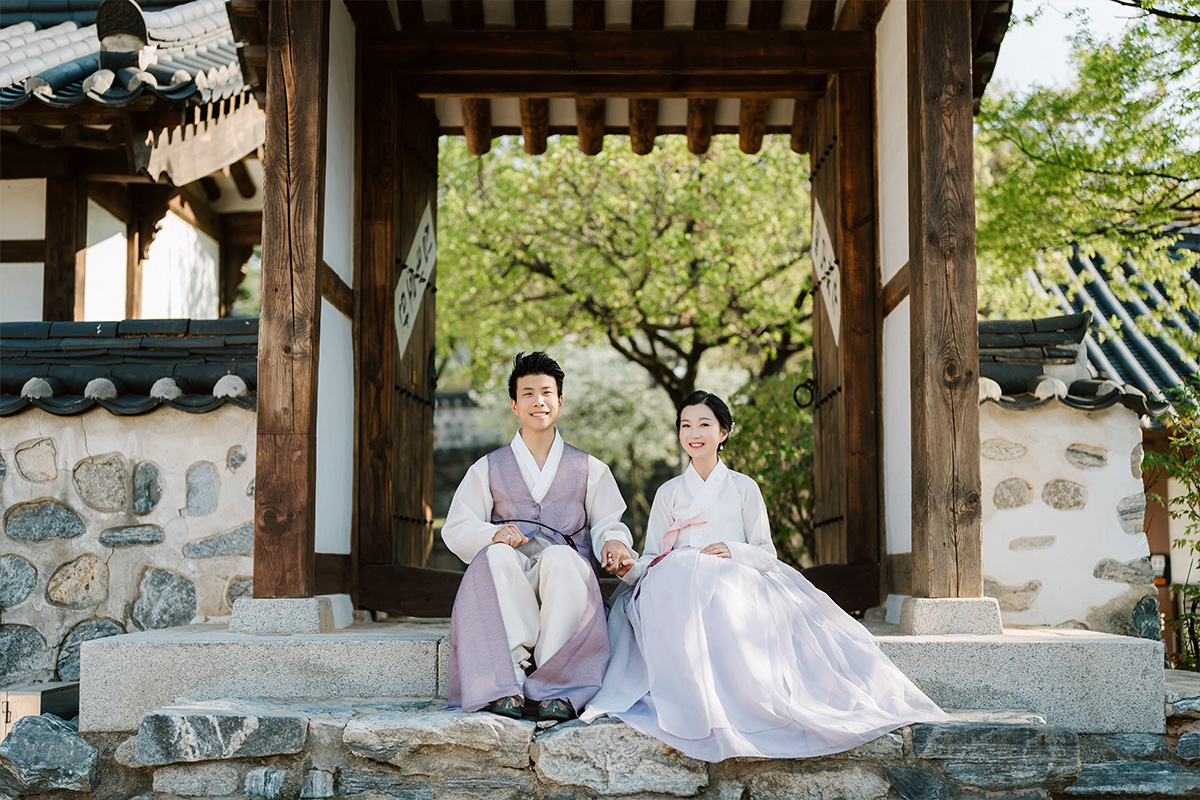 Australia Couple Hanbok Photoshoot in Korea by Jungyeol on OneThreeOneFour 0