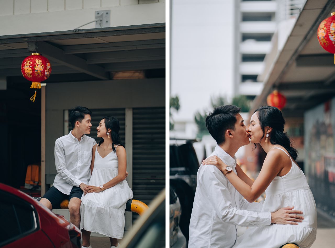 Oriental-inspired Cheongsam Pre-Wedding Photoshoot in Singapore by Michael on OneThreeOneFour 31