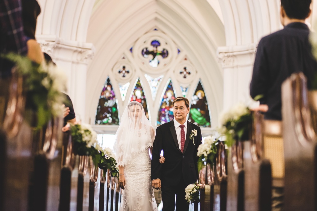 Singapore Wedding Day Photography At St. Andrew's Cathedral  by Michael on OneThreeOneFour 20