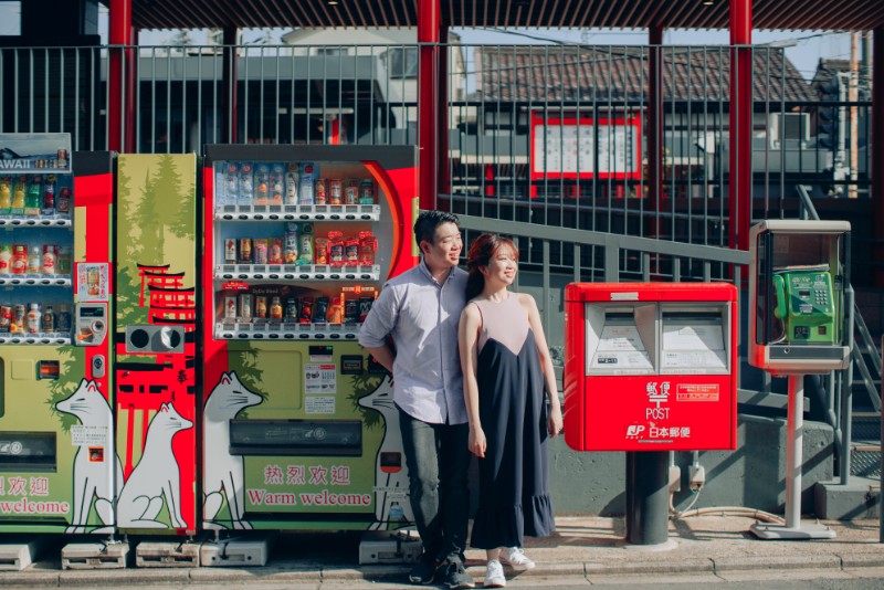 V&H : 日本京都秋季奈良公園和火車鐵道婚紗拍攝 by Kinosaki on OneThreeOneFour 26