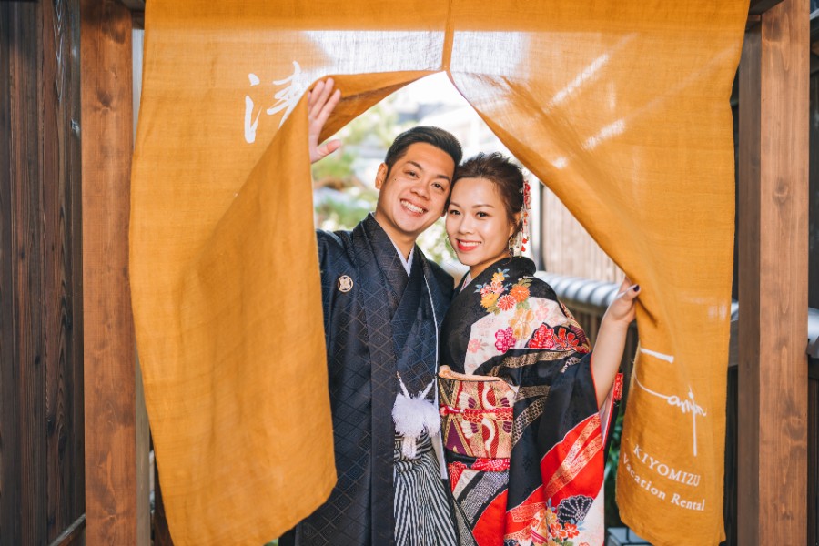 P&D: Kyoto pre-wedding in kimonos by Shu Hao on OneThreeOneFour 18