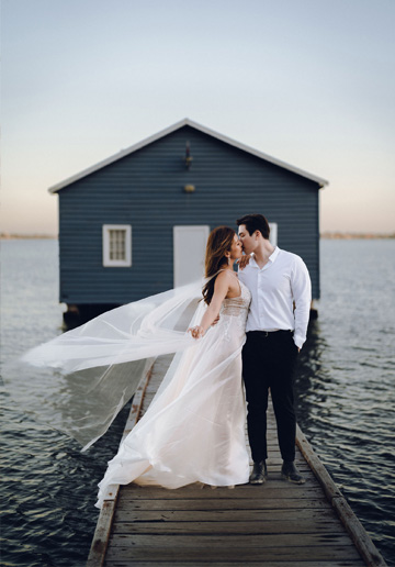 Capturing Forever in Perth: Jasmine & Kamui's Pre-Wedding Story