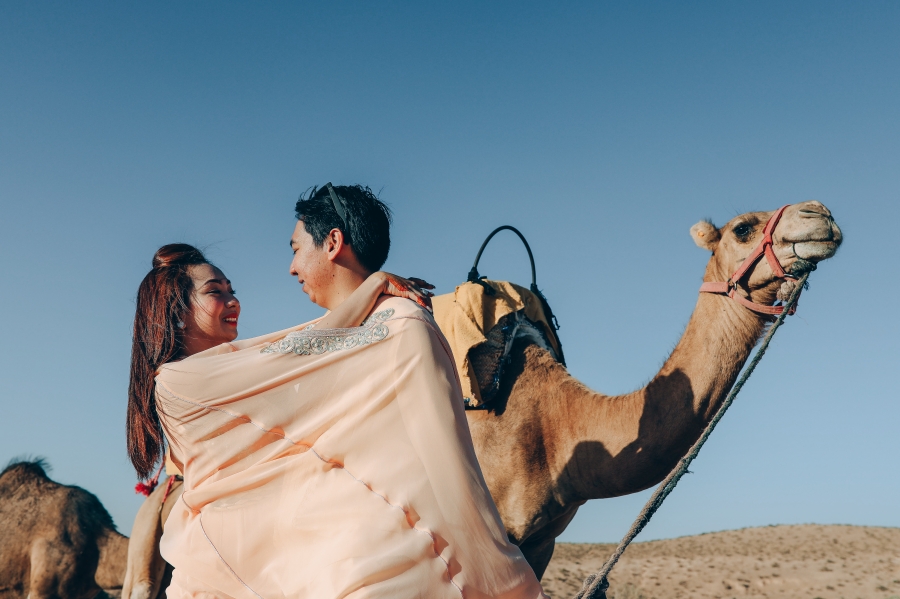 Morocco Surprise Proposal And Casual Couple Photoshoot At Agafay Desert by AW on OneThreeOneFour 9