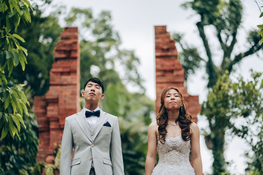 B&LY: Fort Canning, beach and Marina Bay Sands pre-wedding by Michael on OneThreeOneFour 1