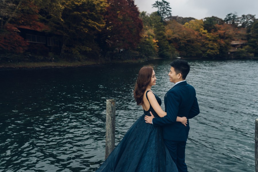 C: Japan Tokyo Pre-Wedding Photoshoot At Lake Chuzenji During Autumn  by Lenham  on OneThreeOneFour 19
