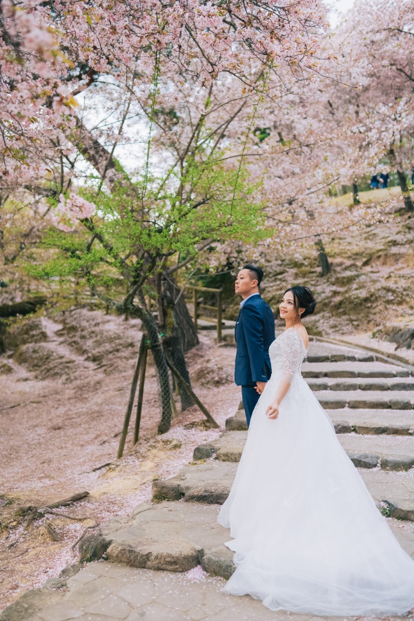 Japan Kyoto Pre-Wedding Photoshoot At Philosopher's Path And Nara Deer Park  by Kinosaki  on OneThreeOneFour 12