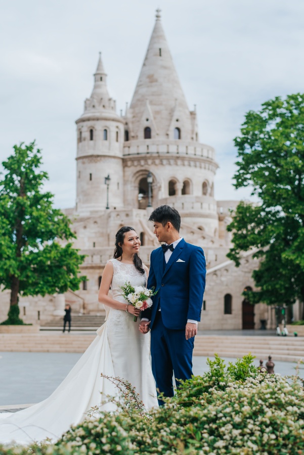 J&W: Budapest Full-day Pre-wedding Photoshoot around Castle Hill by Drew on OneThreeOneFour 15