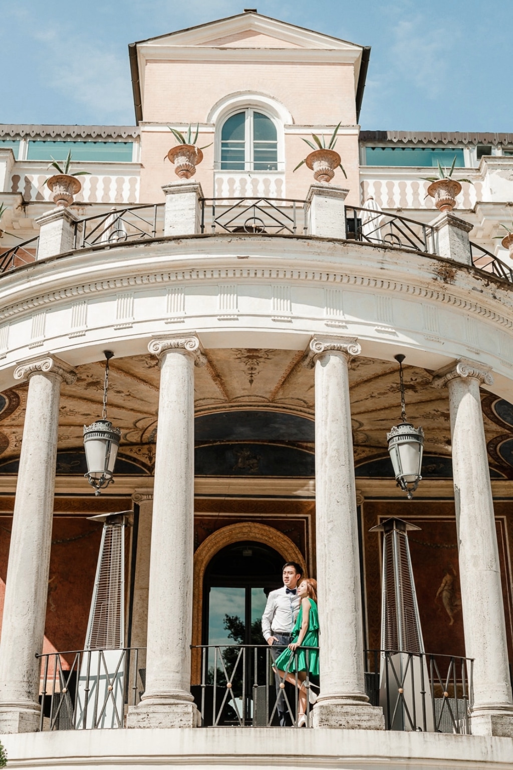 Rome Italy Wedding Photoshoot - Piazza del Campidoglio Colosseum by Olga on OneThreeOneFour 22