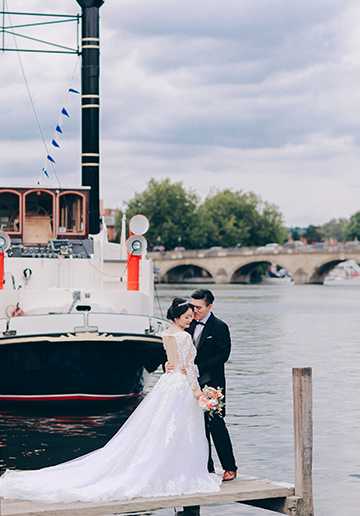 CH&ZW: Nature pre-wedding in London