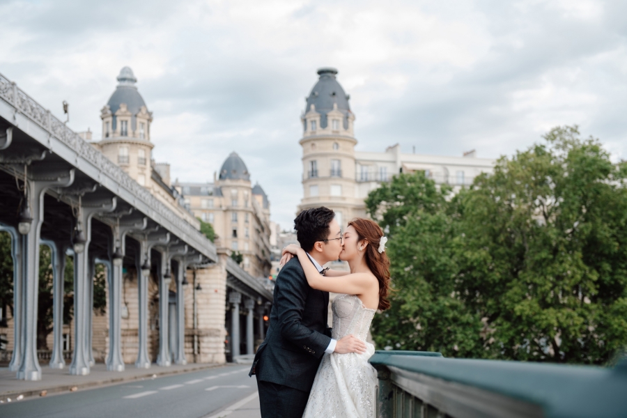 Parisian Elegance: Steven & Diana's Love Story at the Eiffel Tower, Palais Royal, Jardins Du Royal, Avenue de Camoens, and More by Arnel on OneThreeOneFour 2