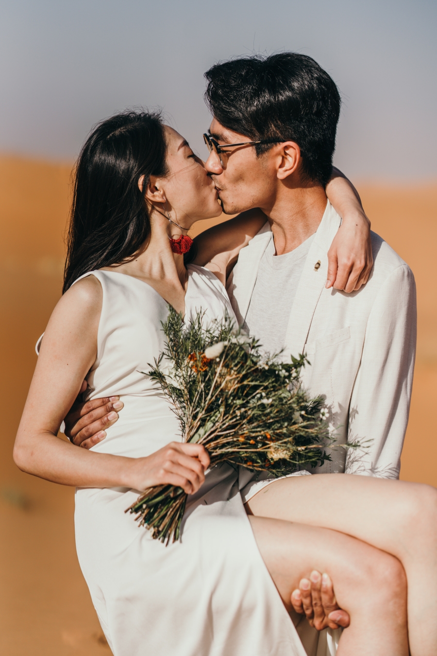 Morocco Sahara Desert Surprise Proposal And Casual Pre-Wedding Photoshoot by A.Y. on OneThreeOneFour 24