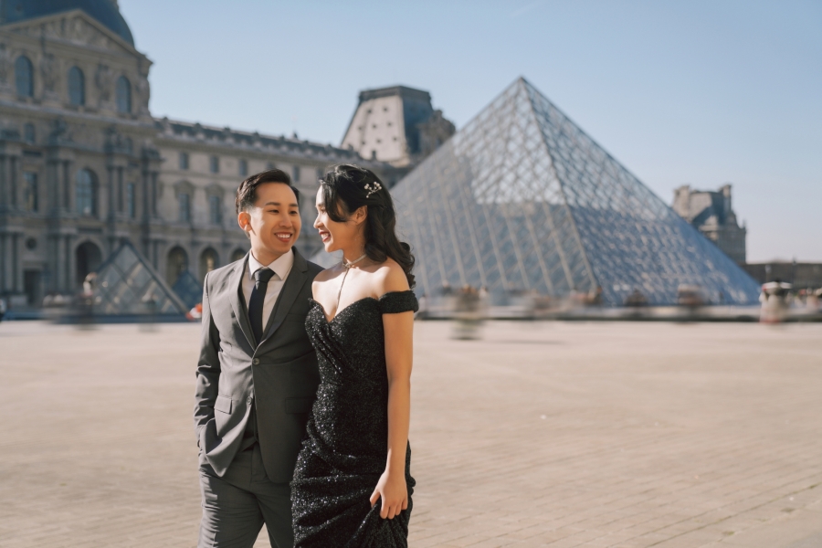 Elegance in Every Frame: Victoria & Eugene's Parisian Engagement Photoshoot by Vin on OneThreeOneFour 26