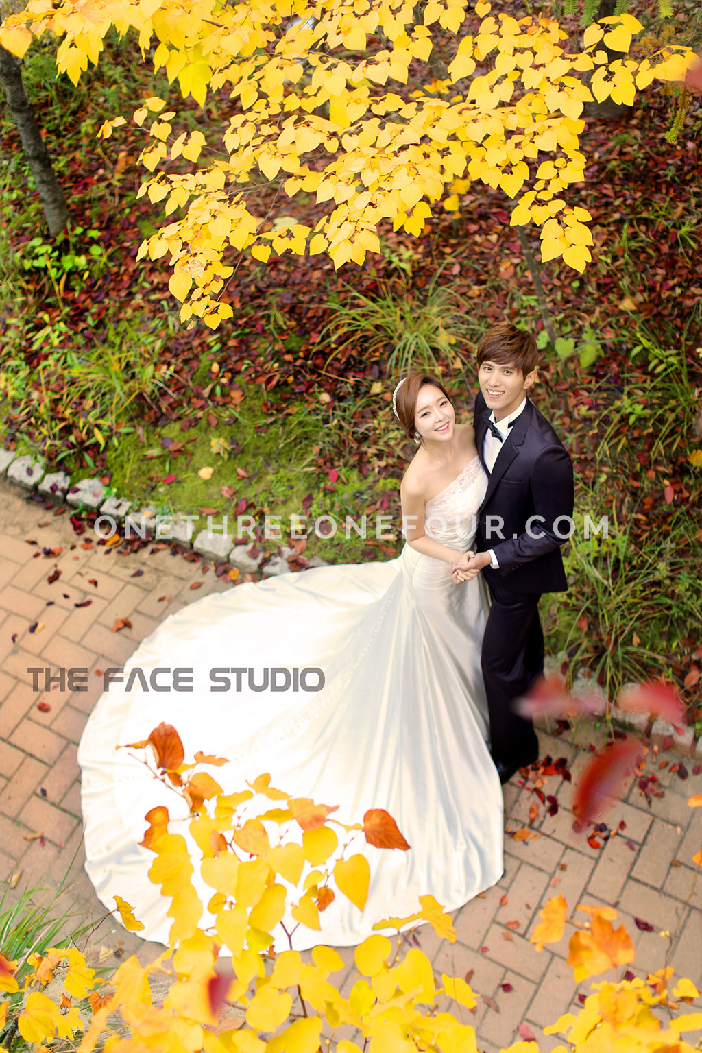 [AUTUMN] Korean Studio Pre-Wedding Photography: Seonyudo Park (선유도 공원)  (Outdoor) by The Face Studio on OneThreeOneFour 3