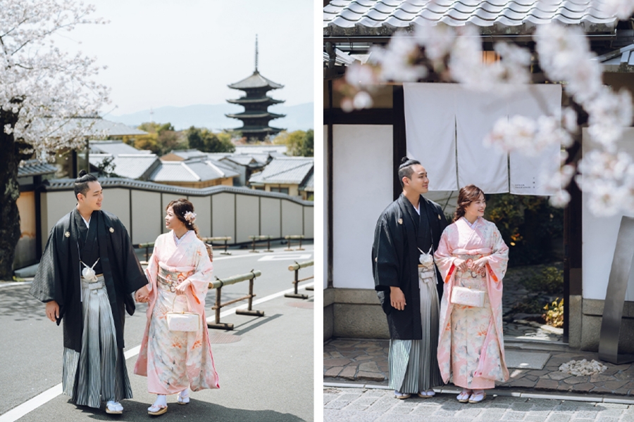 Spring Symphony: Xian Xiong & Samantha's Enchanting Pre-Wedding in Kyoto & Nara by Kinosaki on OneThreeOneFour 4
