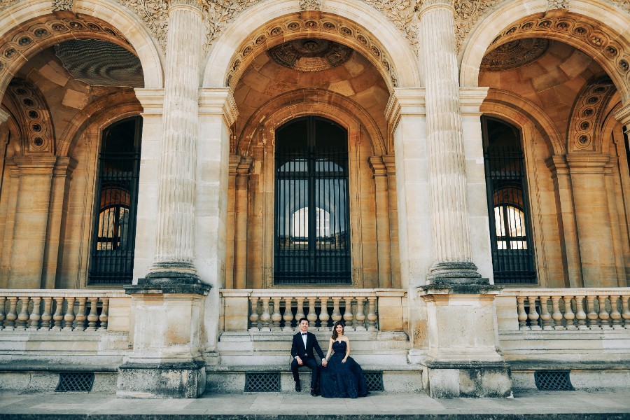 巴黎婚紗拍攝 - 艾菲爾鐵塔與杜樂麗花園 by Arnel on OneThreeOneFour 29