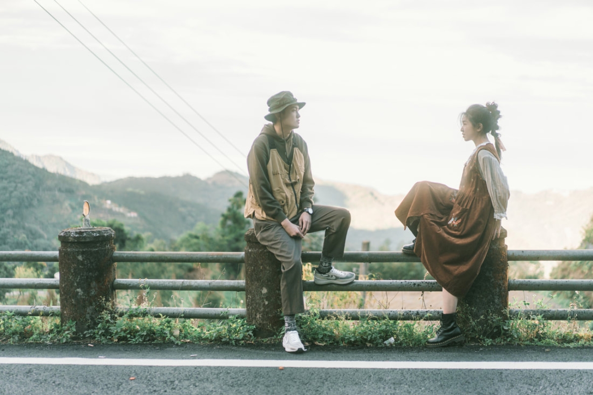 Taiwan Pre-Wedding Photoshoot Countryside Forest Misty Bridges by  on OneThreeOneFour 18