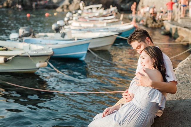 Cinque Terre Engagement Photoshoot by Olga  on OneThreeOneFour 33
