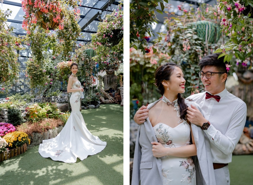 C&NJ: Whimsical pre-wedding at Coney Island, Marina Barrage & Floral Fantasy in Singapore by Samantha on OneThreeOneFour 25