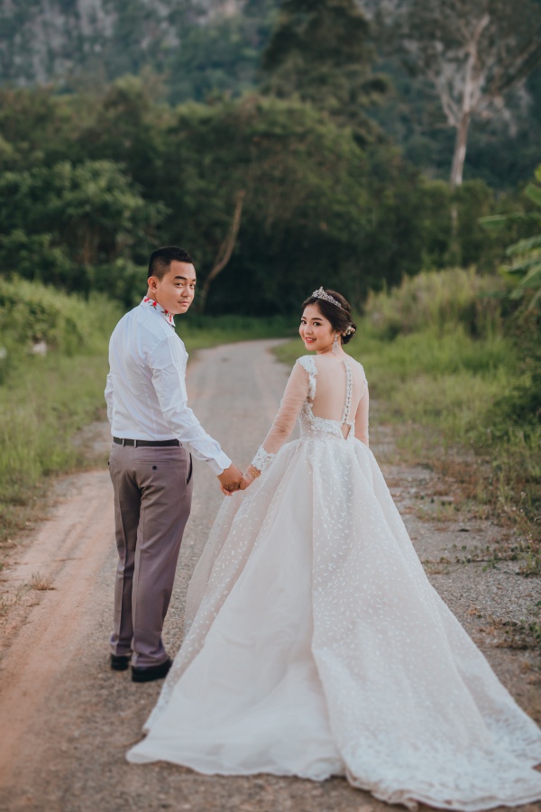 Khao Yai Pre-Wedding Photoshoot At Palio The Little Italian Village For Cambodia Couple by Por on OneThreeOneFour 36