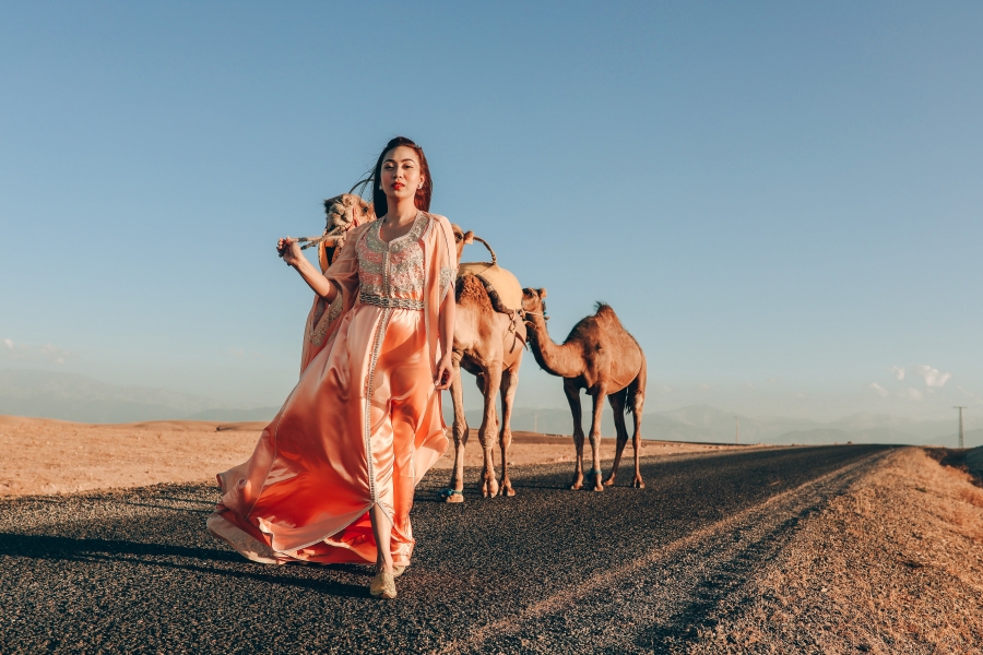 Morocco Surprise Proposal And Casual Couple Photoshoot At Agafay Desert by AW on OneThreeOneFour 13